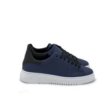 Sneakers suola army blu con puntini - FLAG STORE